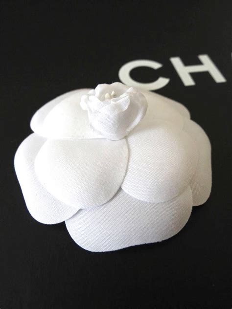 chanel flower box ebay|Chanel camellia brooches.